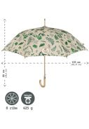 Botanische stijl lange paraplu van Perletti 6