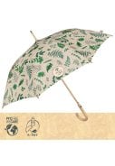Botanische stijl lange paraplu van Perletti 4