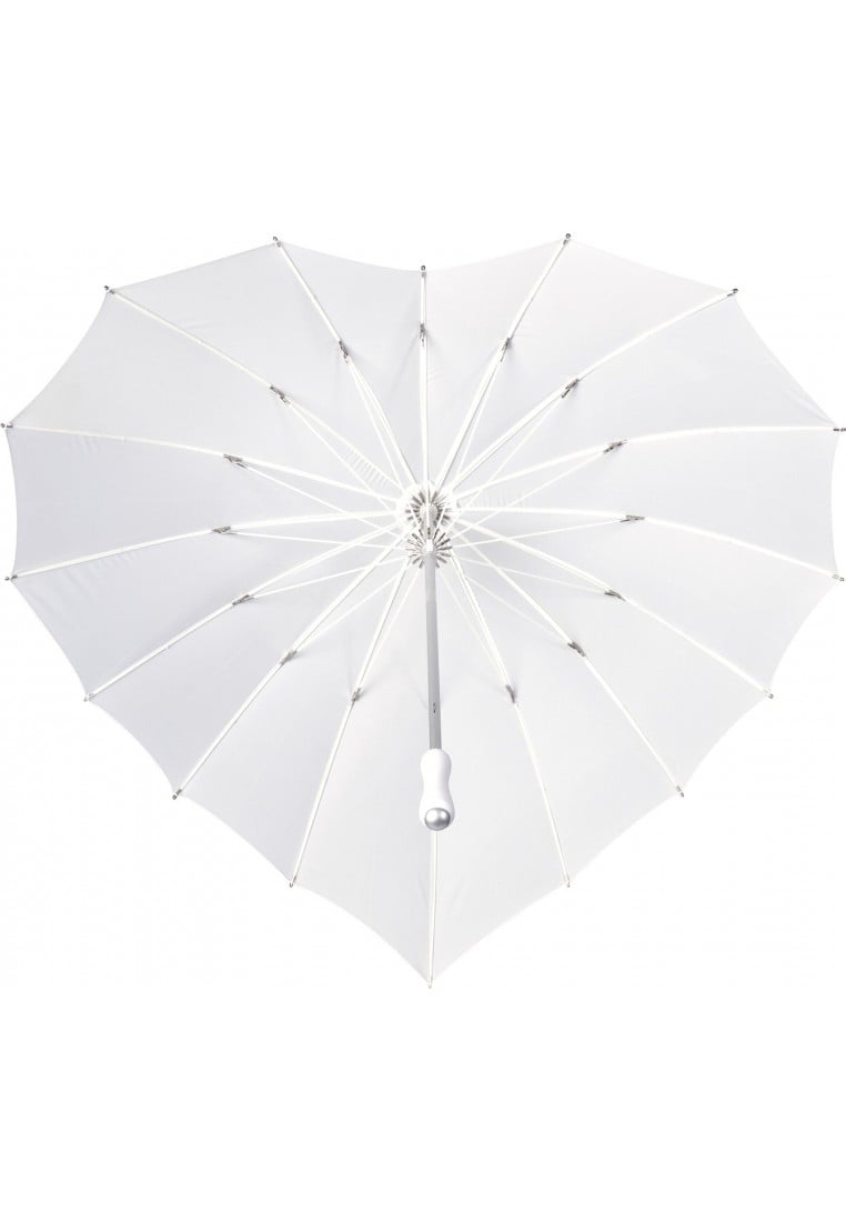 lobby zingen transfusie Bruidsparaplu Hartvormig wit (Maat ) - Paraplu's