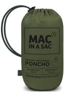 Donker groene (Khaki) regenponcho khaki van Mac in a Sac 3