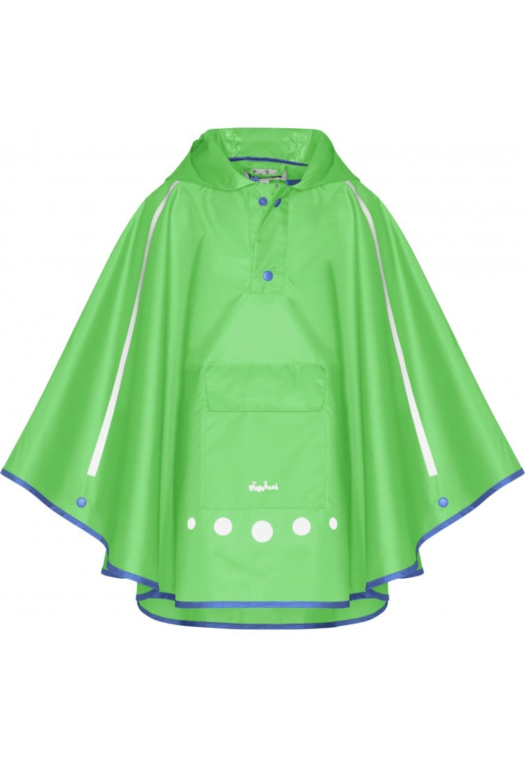 Groene kinder regenponcho Pack van - Kinderregenkleding