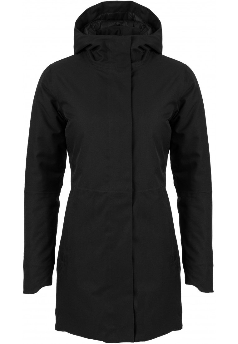 Slechthorend onderwijzen krassen Zwarte dames winterjas Urban outdoor Clean Jacket van Agu